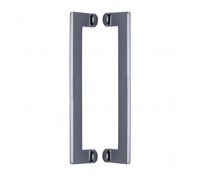 Heritage Brass Apollo Back to Back Door Pull Handles - Polished Chrome