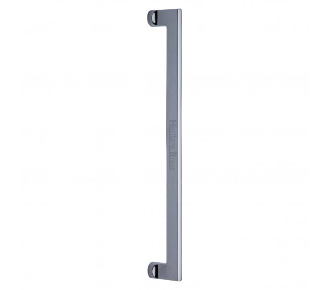Heritage Brass Apollo Door Pull Handles - Polished Chrome