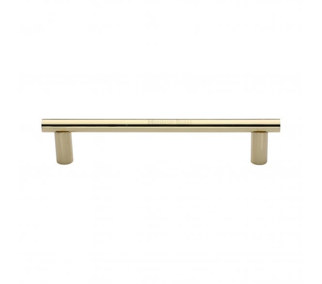 Heritage Brass Bar Door Pull Handles - Polished Brass