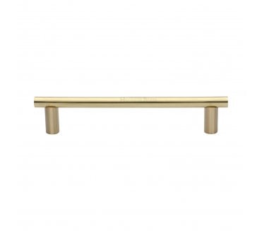 Heritage Brass Bar Door Pull Handles - Satin Brass