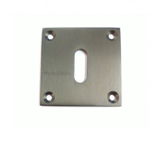 Heritage Brass BAU1556 Square Escutcheon Standard Key - Matt Bronze