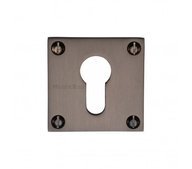 Heritage Brass BAU1558 Euro Profile Escutcheon - Matt Bronze