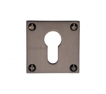 Heritage Brass BAU1558 Euro Profile Escutcheon - Matt Bronze
