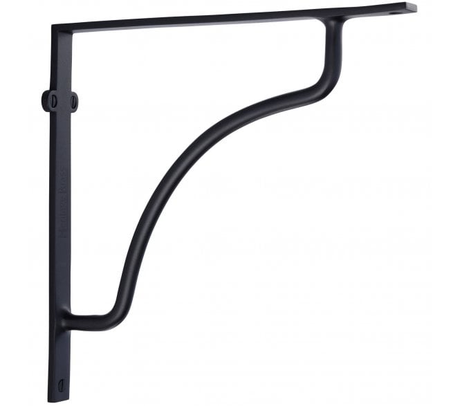 Heritage Brass BR2120 Cable Shelf Brackets - Matt Black