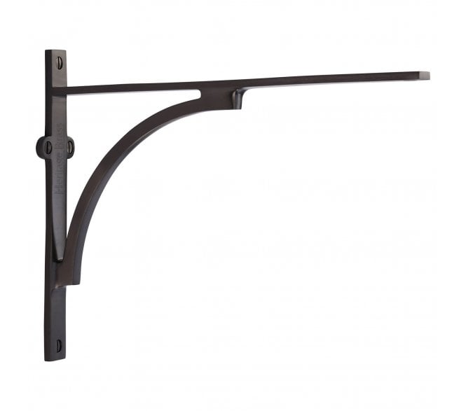 Heritage Brass BR2140 Arch Shelf Brackets - Matt Bronze
