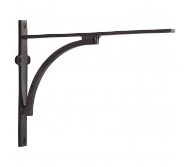 Heritage Brass BR2140 Arch Shelf Brackets - Matt Bronze