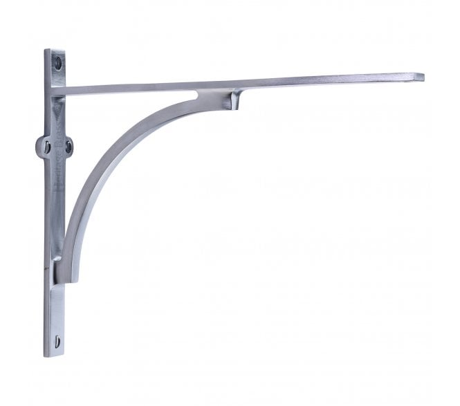 Heritage Brass BR2140 Arch Shelf Brackets - Satin Chrome