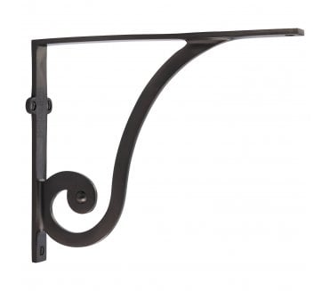 Heritage Brass BR2170 Ornate Shelf Brackets - Matt Bronze