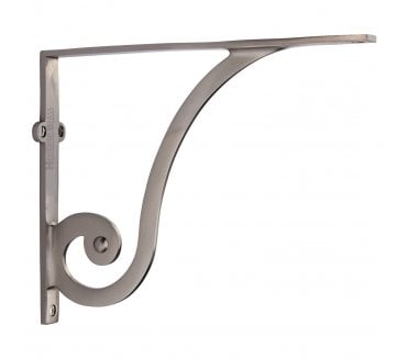 Heritage Brass BR2170 Ornate Shelf Brackets - Satin Nickel