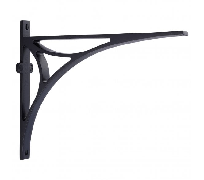 Heritage Brass BR2190 Bridge Shelf Brackets - Matt Black