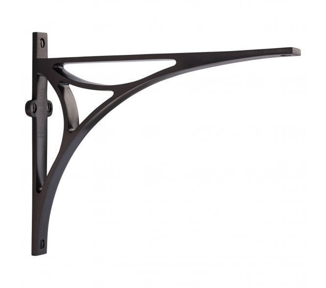 Heritage Brass BR2190 Bridge Shelf Brackets - Matt Bronze