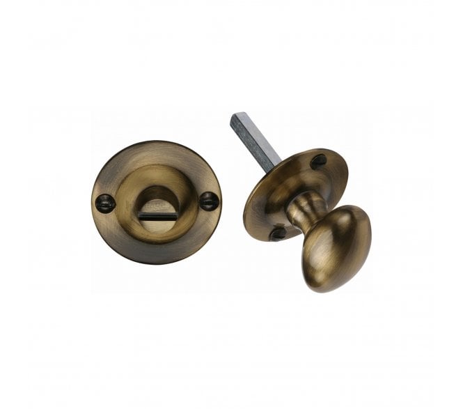 Heritage Brass BT15 Bathroom Turn & Release - Antique Brass