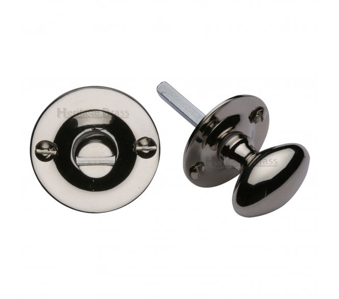 Heritage Brass BT15 Bathroom Turn & Release - Polished Nickel