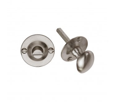 Heritage Brass BT15 Bathroom Turn & Release - Satin Nickel