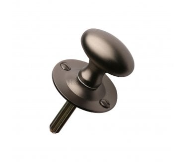 Heritage Brass BT5 Oval Turn For Security Rack Bolt - Matt Bronze
