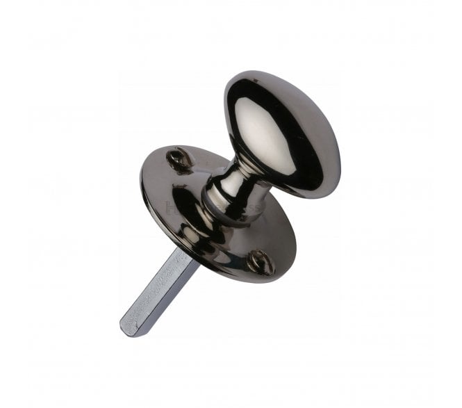 Heritage Brass BT5 Oval Turn For Security Rack Bolt - Polished Nickel