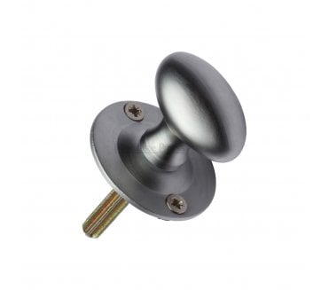 Heritage Brass BT5 Oval Turn For Security Rack Bolt - Satin Chrome