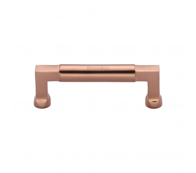 Heritage Brass C0312 Bauhaus Cabinet Pull Handles - Satin Rose Gold