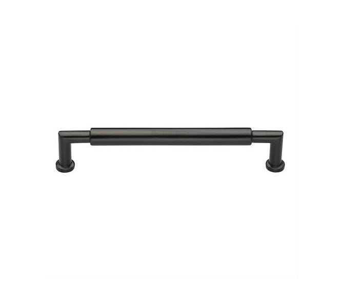 Heritage Brass C0319 Cabinet Pull Handles - Bauhaus Round Design - Matt Bronze