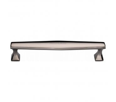 Heritage Brass C0334 Art Deco Cabinet Pull Handle 152mm - Polished Nickel