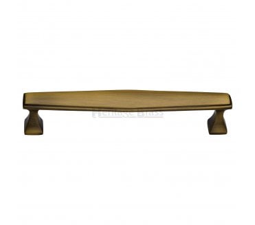 Heritage Brass C0334 Art Deco Cabinet Pull Handles - Antique Brass