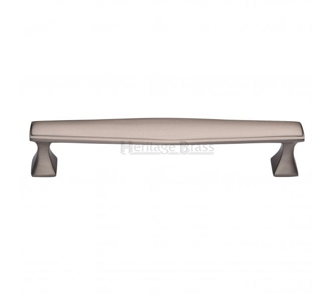 Heritage Brass C0334 Art Deco Cabinet Pull Handles - Satin Nickel