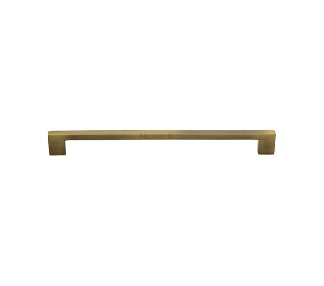 Heritage Brass C0337 Metro Square Cabinet Pull Handles 254mm - Antique Brass