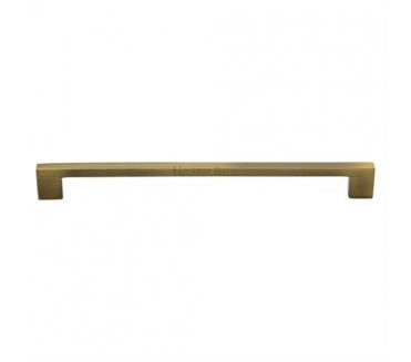 Heritage Brass C0337 Metro Square Cabinet Pull Handles 254mm - Antique Brass