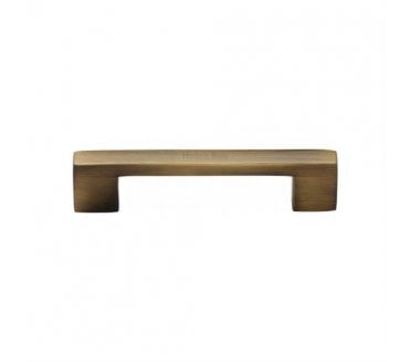 Heritage Brass C0337 Metro Square Cabinet Pull Handles - Antique Brass