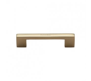 Heritage Brass C0337 Metro Square Cabinet Pull Handles - Polished Brass