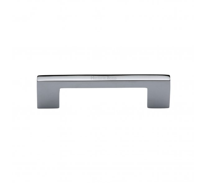 Heritage Brass C0337 Metro Square Cabinet Pull Handles - Polished Chrome
