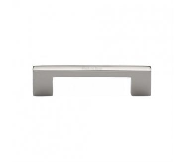 Heritage Brass C0337 Metro Square Cabinet Pull Handles - Polished Nickel