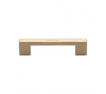 Heritage Brass C0337 Metro Square Cabinet Pull Handles - Satin Brass