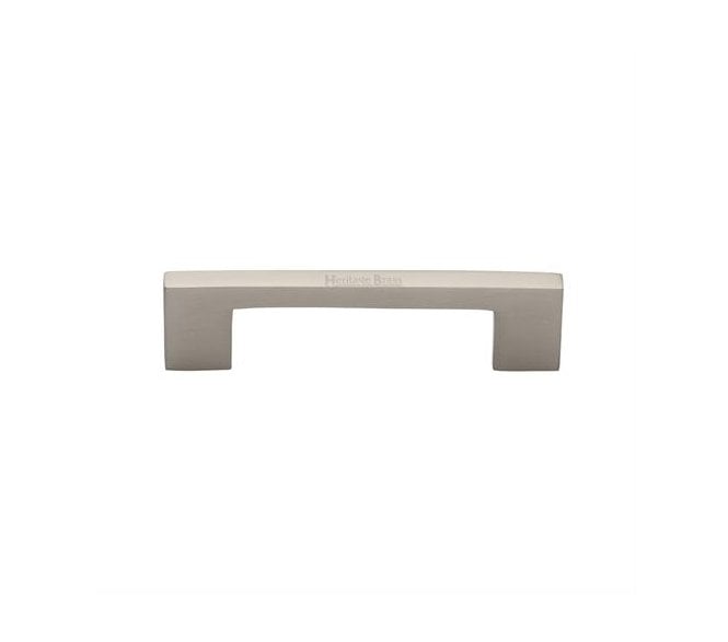 Heritage Brass C0337 Metro Square Cabinet Pull Handles - Satin Nickel