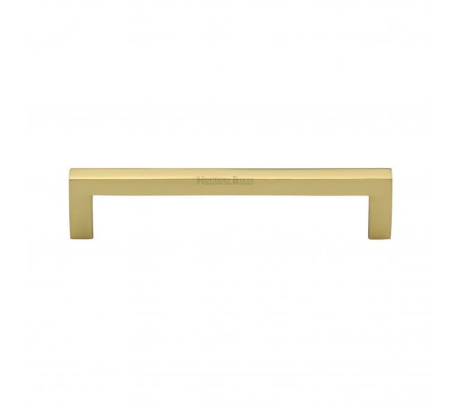 Heritage Brass C0339 City Square Cabinet Pull Handles - Polished Brass