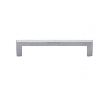 Heritage Brass C0339 City Square Cabinet Pull Handles - Satin Chrome