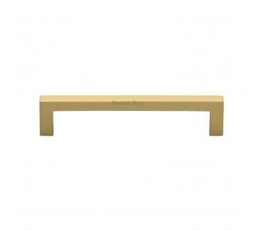Heritage Brass C0339 Square Metro Cabinet Pull Handles - Satin Brass