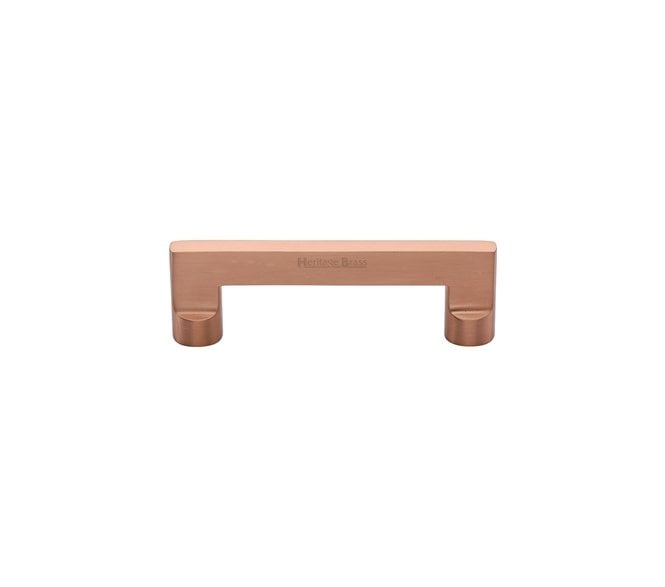 Heritage Brass C0345 Apollo Cabinet Pull Handles - Satin Rose Gold