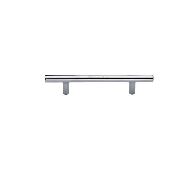 Heritage Brass C0361 T-Bar Cabinet Pull Handles - Polished Chrome.