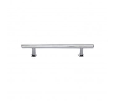 Heritage Brass C0362 T-Bar Cabinet Pull Handles with Rose -Polished Chrome