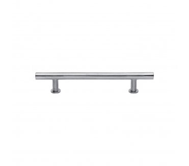 Heritage Brass C0362 T-Bar Cabinet Pull Handles with Rose - Satin Chrome