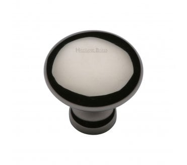 Heritage Brass C113 Mushroom Cabinet Knobs - Polished Nickel