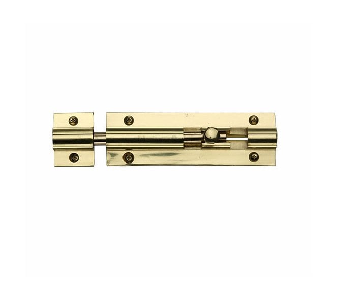 Heritage Brass C1580 Straight Door Bolt - Polished Brass