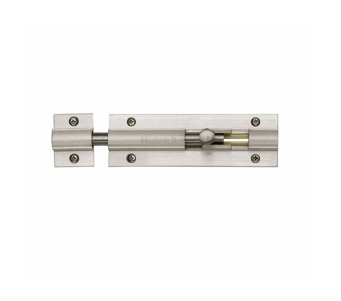 Heritage Brass C1580 Straight Door Bolt - Satin Nickel