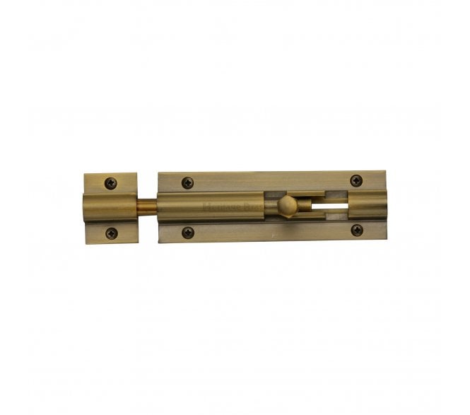 Heritage Brass C1582 Straight Barrel Bolts - Antique Brass