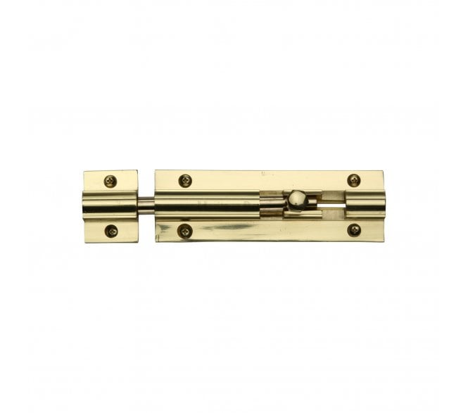 Heritage Brass C1582 Straight Barrel Bolts - Polished Brass