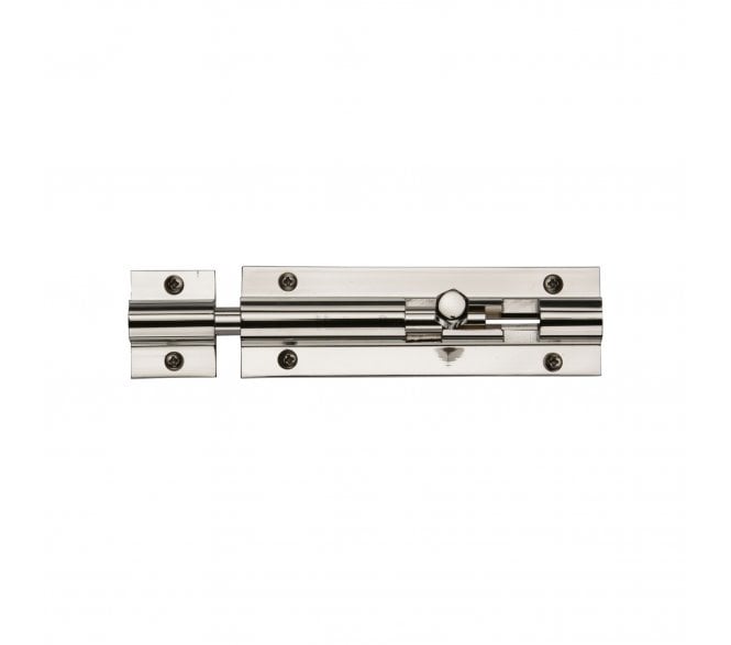 Heritage Brass C1582 Straight Barrel Bolts - Polished Nickel