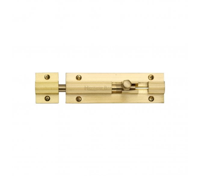 Heritage Brass C1582 Straight Barrel Bolts - Satin Brass
