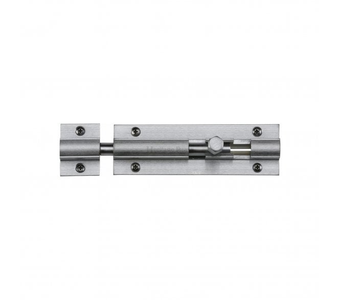 Heritage Brass C1582 Straight Barrel Bolts - Satin Chrome