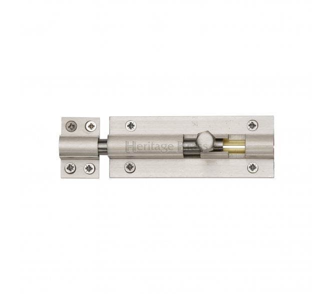 Heritage Brass C1584 Straight Barrel Bolts Heavy Duty - Satin Nickel